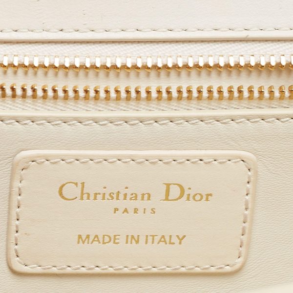 Dior Latte Leather 30 Montaigne Shoulder Bag